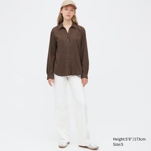 Uniqlo Soft Brushed Button Up